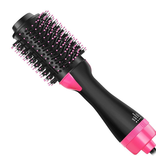 One Step Electric Hot Air Brush Multifunctional Negative Ions Hair Blow Dryer Straightener Brush Smooth Frizz & Ionic Technology