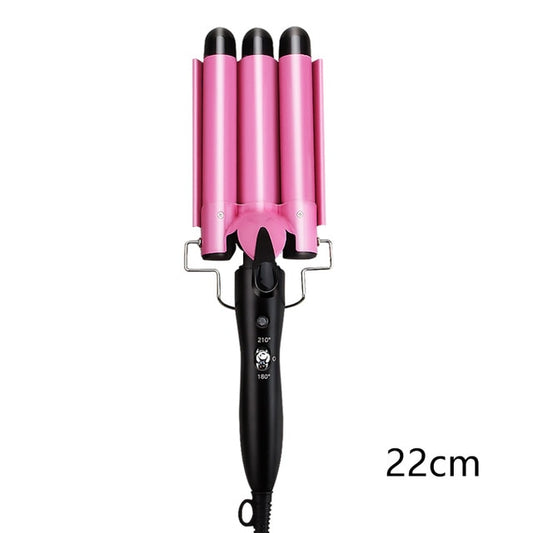 Hair Curling Iron Ceramic Professional Triple Barrel Hair Curler Egg Roll Hair Styling Tools Hair Styler Wand Curler Irons