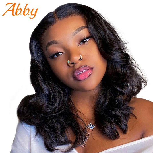 Body Wave Lace Closure Wig Short Bob Wigs Human Hair Brazilian Remy 4x4 Lace Closure Bob Wig Pre-plucked Hairline Wholesale